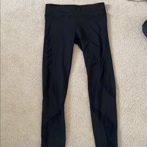 Black fabletics workout leggings